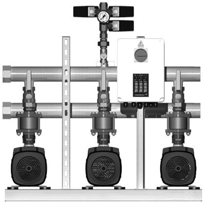 Насос для повышения давления Grundfos Hydro Multi-S 3CM10-3